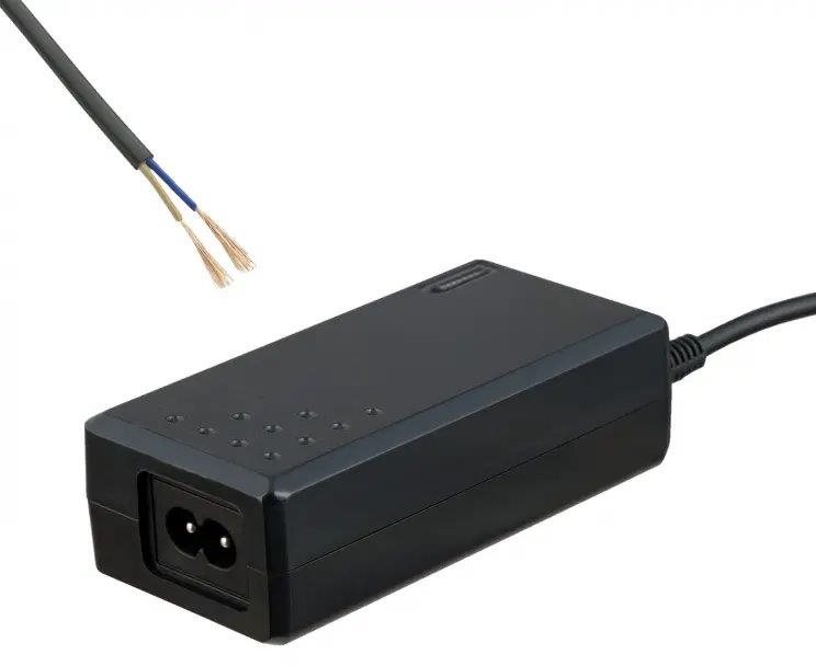Akyga tápegység IEC C8 / zárlat nélkül, 60W - 1m Tápkábel