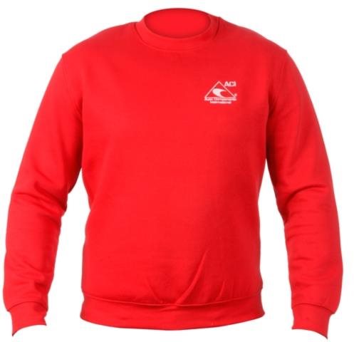 ACI mikina červená 280 g, veľ. XXXL Mikina