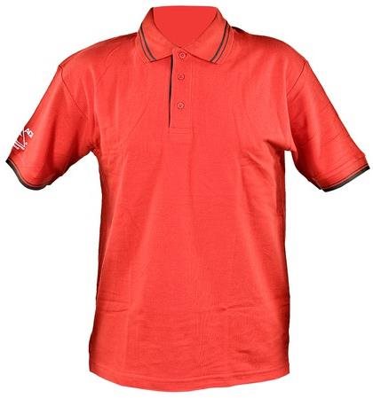 ACI triko červené s golierom 220 g, veľ. XL Tričko