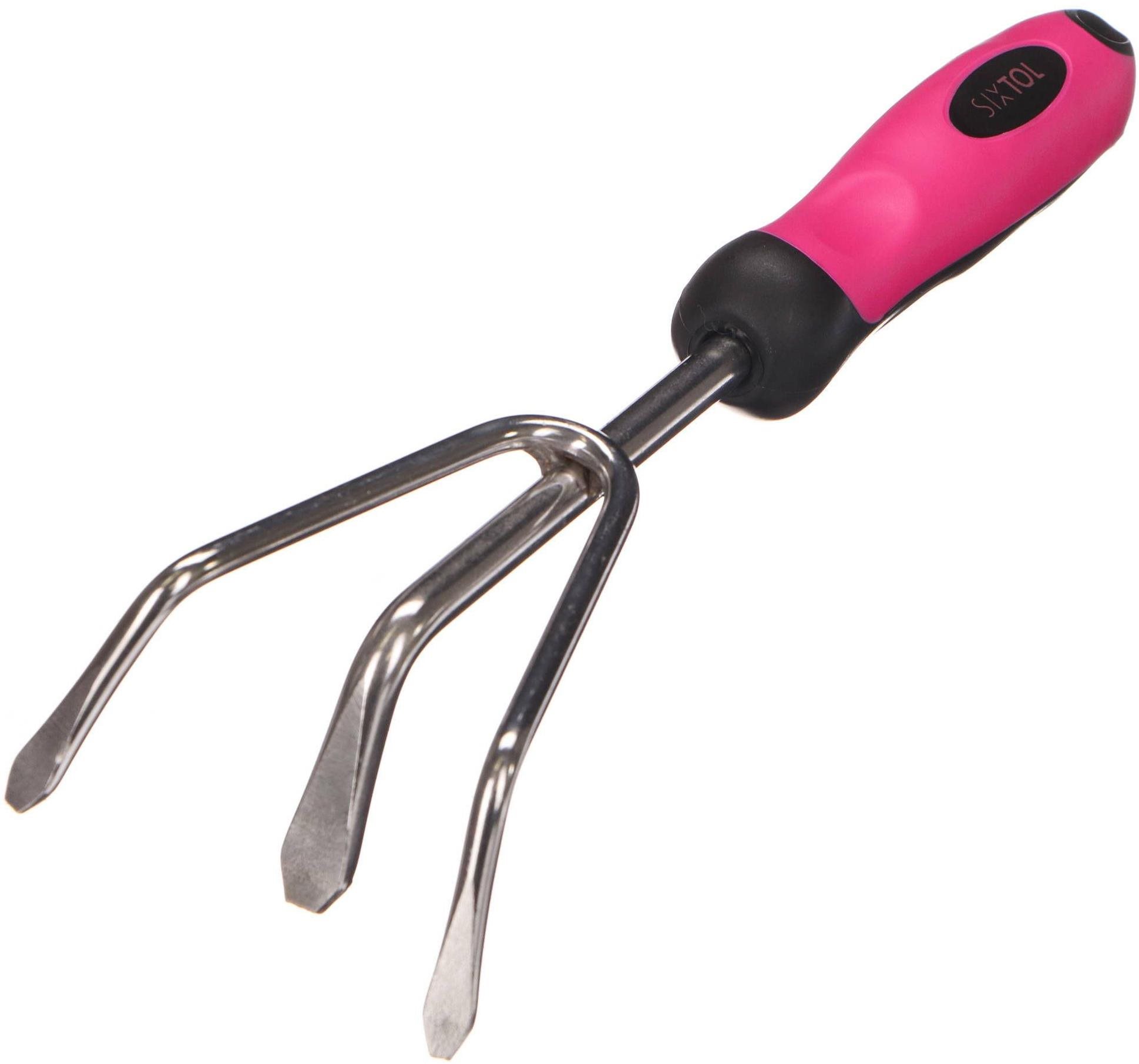 Sixtol Garden Pink One kultivátor, nehrdzavejúca oceľ, 28 cm...