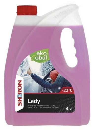 Sheron Zmes do ostrekovača Lady zimné -22 °C, 4l Voda do ostrekovačov