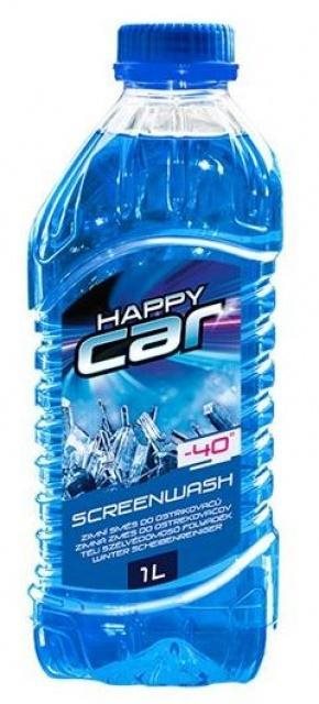 Happy Car Zmes do ostrekovača zimná -40 °C, 1l Voda do ostrekovačov