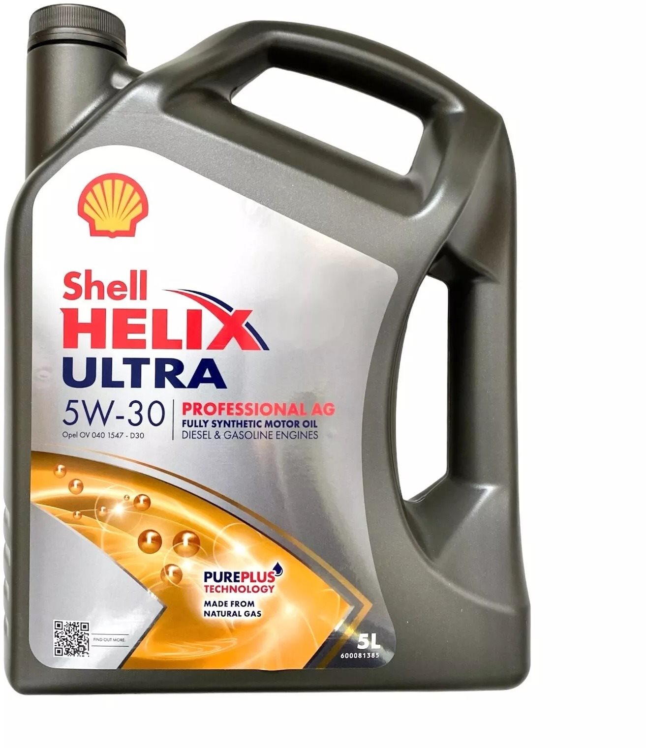 Shell Helix Ultra Professional AG 5W-30 5l Motorový olej