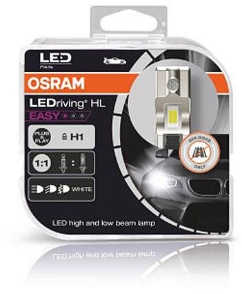 OSRAM izzó LED ledriving hl easy H1, 2 db LED izzó