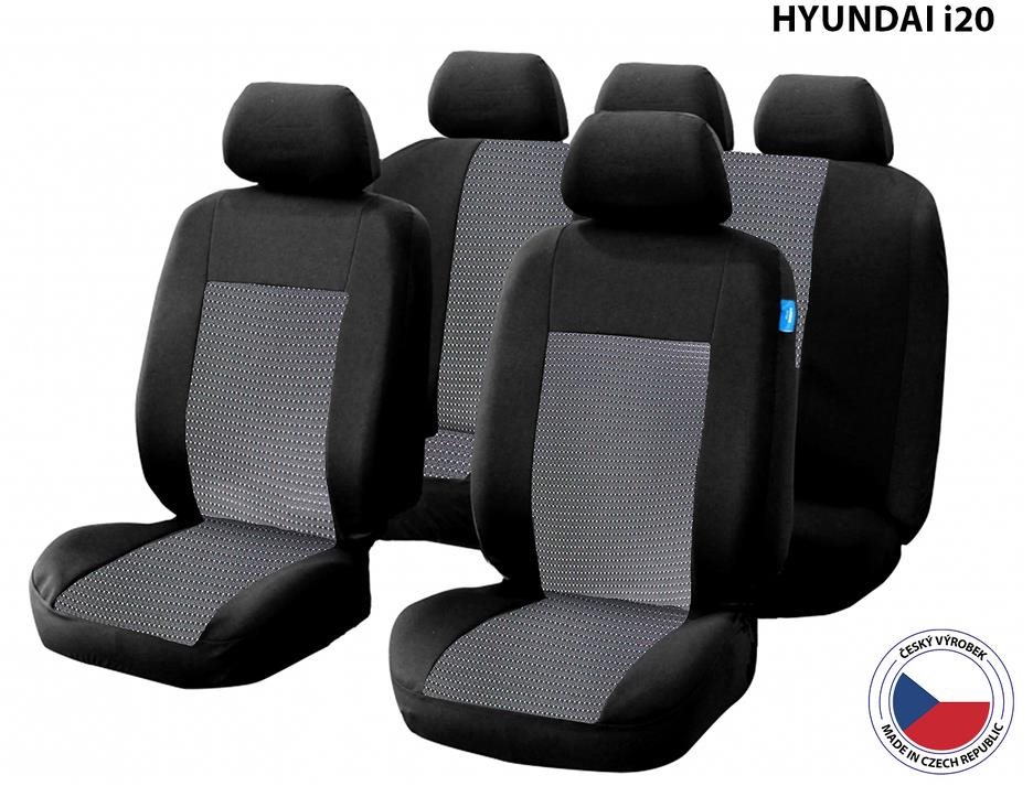 Cappa Perfetto TX Hyundai i20 čierna/sivá Autopoťahy
