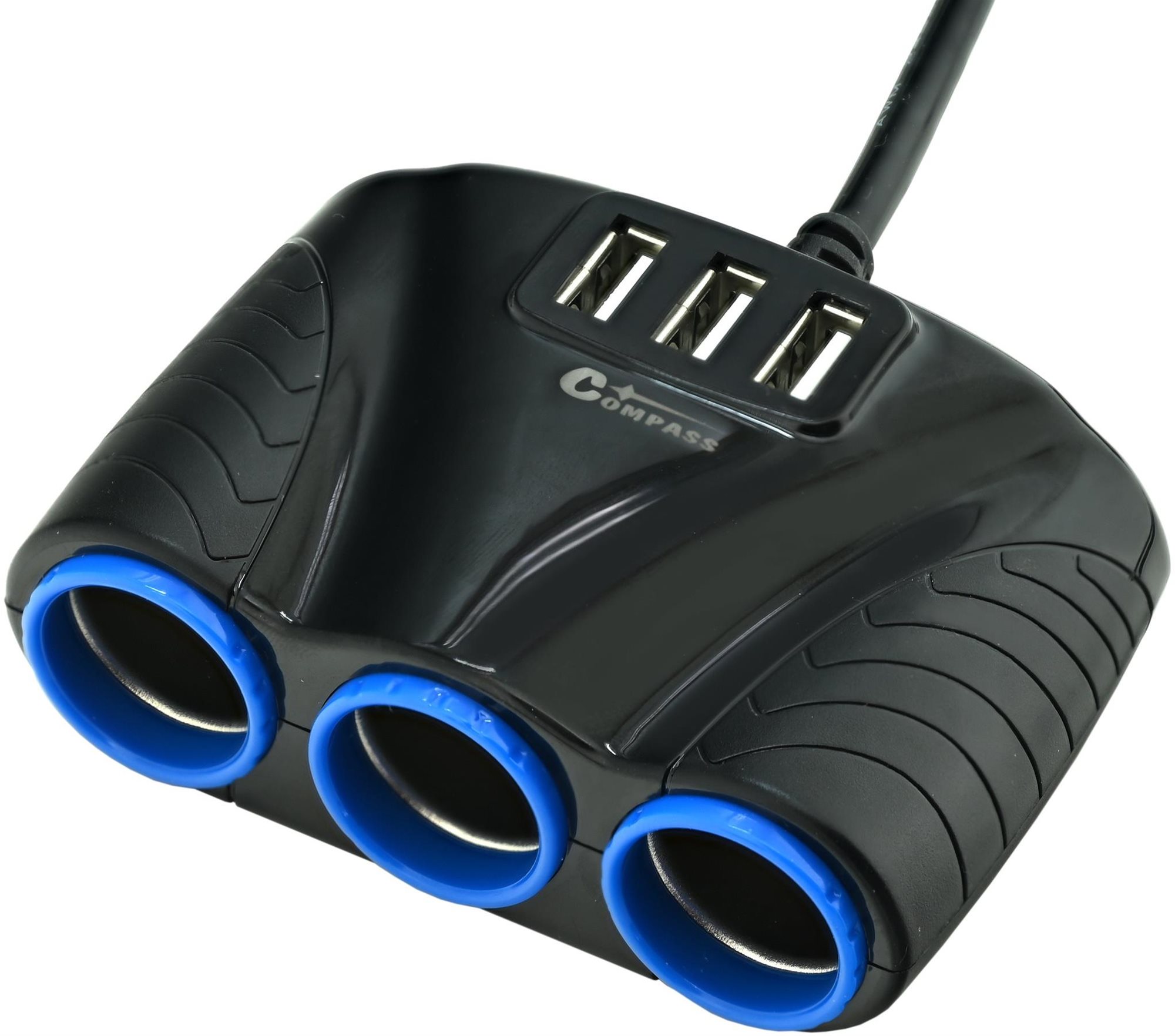Compass roztrojka + 3× USB Zásuvka