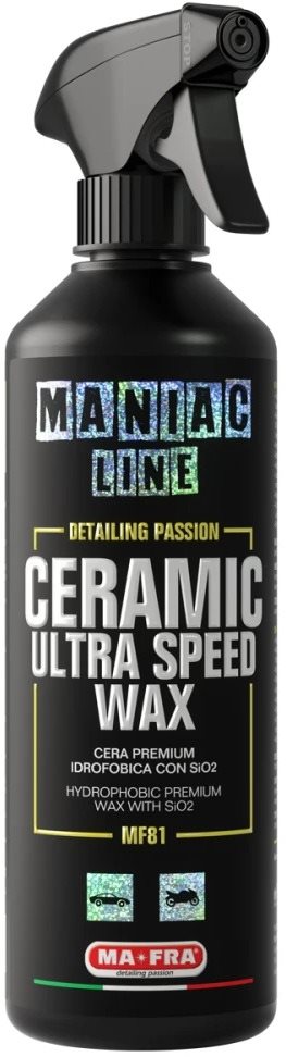 Ma-Fra Maniac ultragyors kerámiaviasz, 500 ml Autó wax