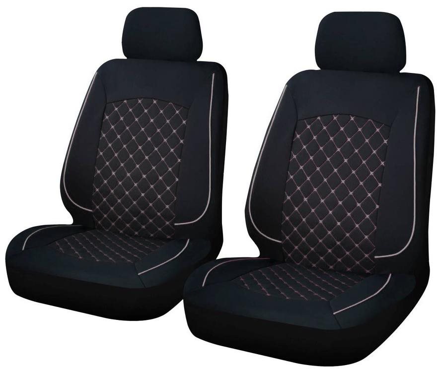 Cappa Como, čierna/sivá, 2 ks Autopoťahy