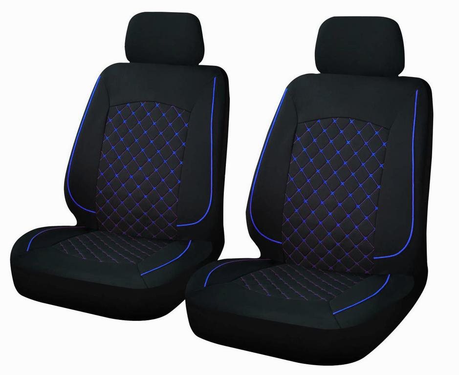 Cappa Como, čierna / modrá, 2 ks Autopoťahy