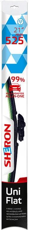 SHERON 525 mm Uni flat stierač Stierače