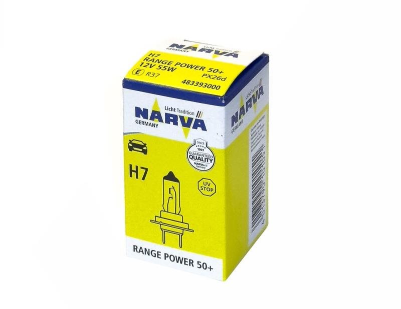 Narva H7 PX26d 12 V 55 W Range Power +50 % Autožiarovka