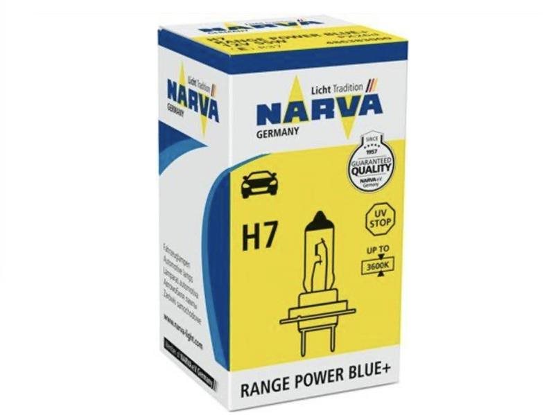 Narva H7 PX26d 12V 55W Range Power Blue +50% Autóizzó