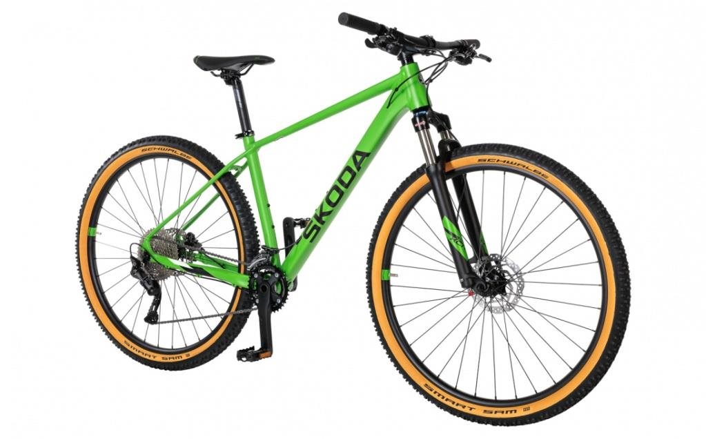 Škoda MTB 29", velikost rámu 18", zelené Horské kolo