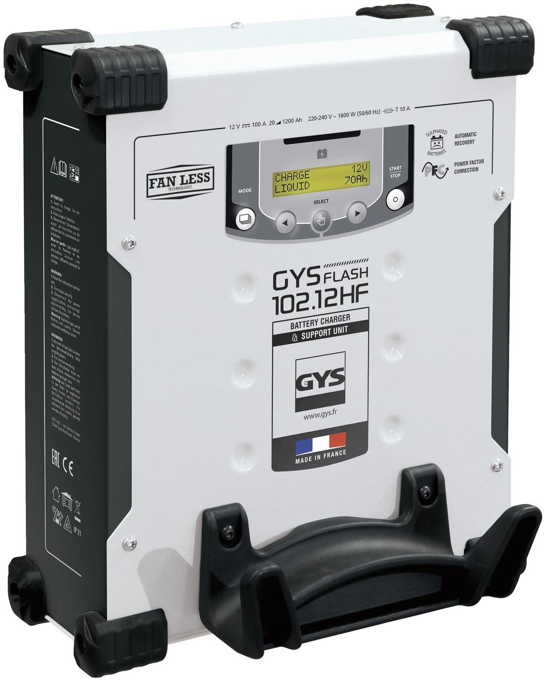 GYS nabíjačka/stabilizovaný zdroj Gysflash 102.12 HF 12 V, 5 – 1200...