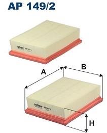 FILTRON AP 149/2-2x Vzduchový filter