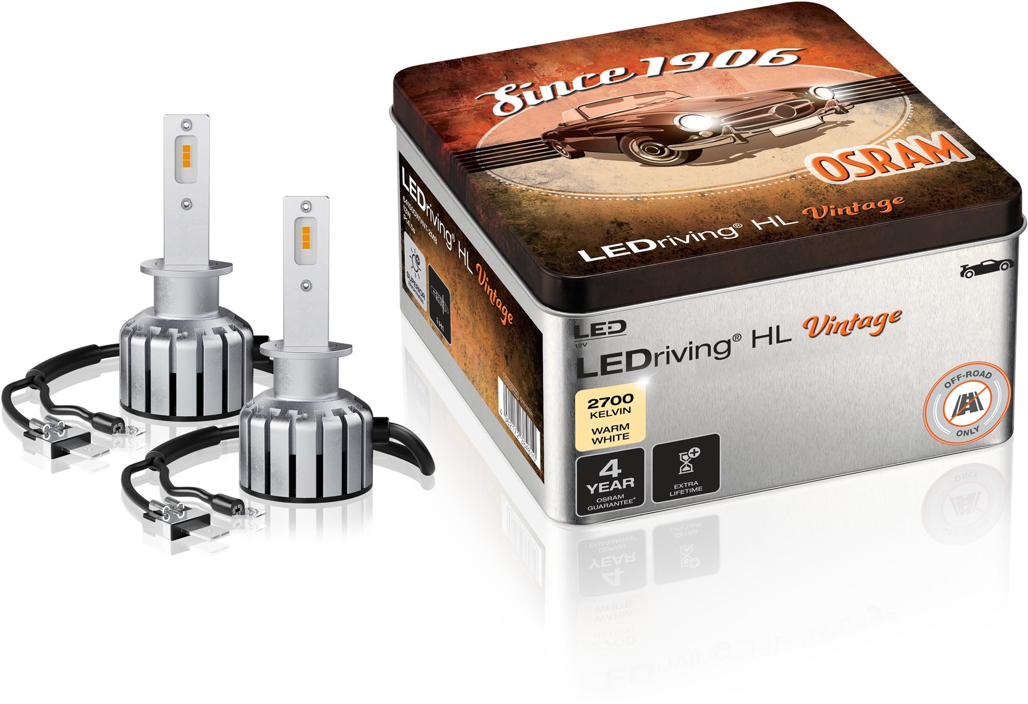 OSRAM LEDriving Vintage H1, 12V LED autóizzó
