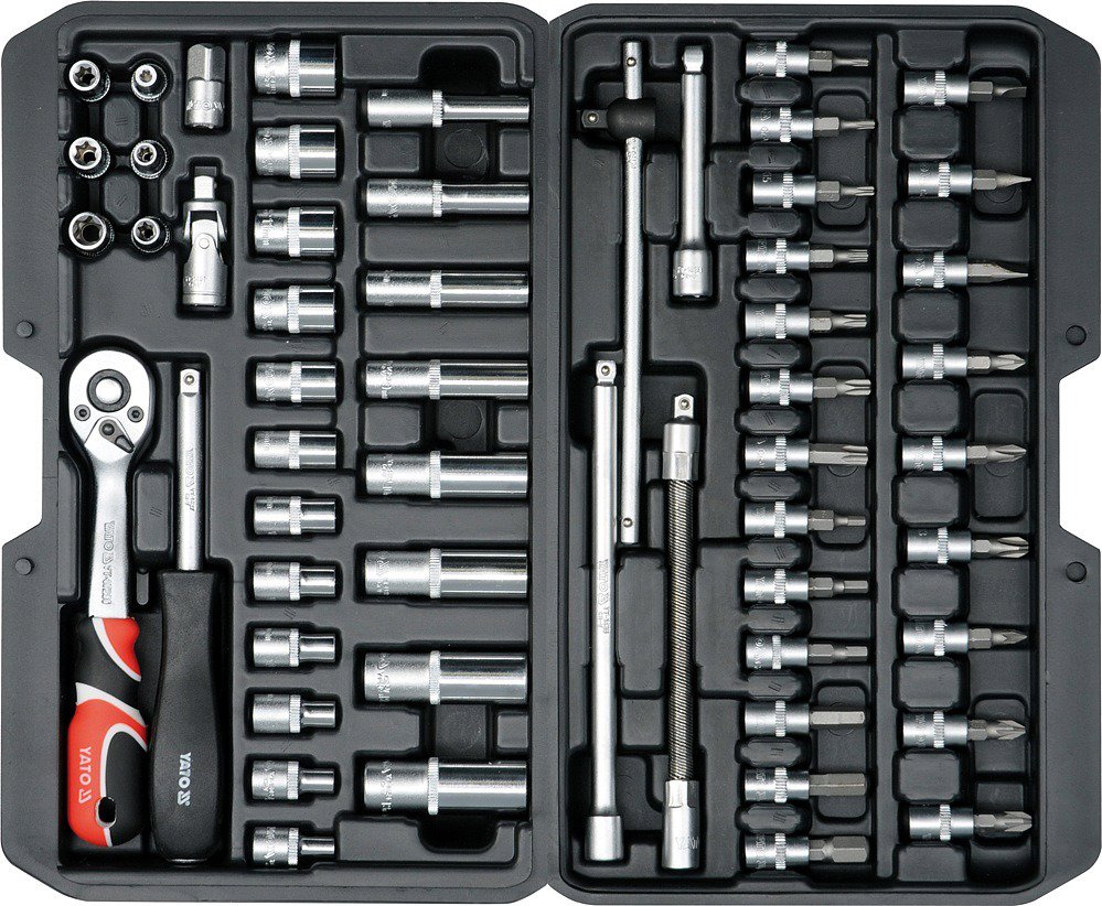 YATO Gola súprava 1/4" 56 ks XS Gola sada