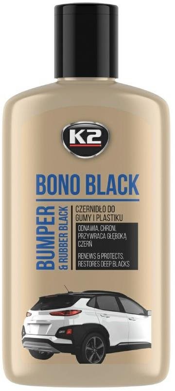 K2 Bono Black paszta külső műanyaghoz, 250 ml Műanyag felújító