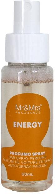 Mr & Mrs Fragrance Cesare Spray Energy Vôňa do auta