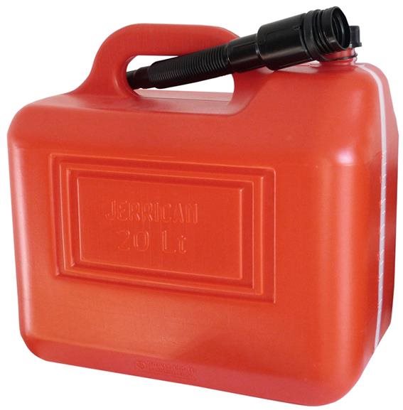 CAPPA Kanister 20 l, plastový, červený Kanister