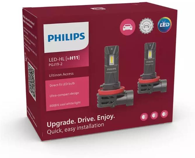 PHILIPS Ultinon Access 2500 H11, 12 V LED autóizzó