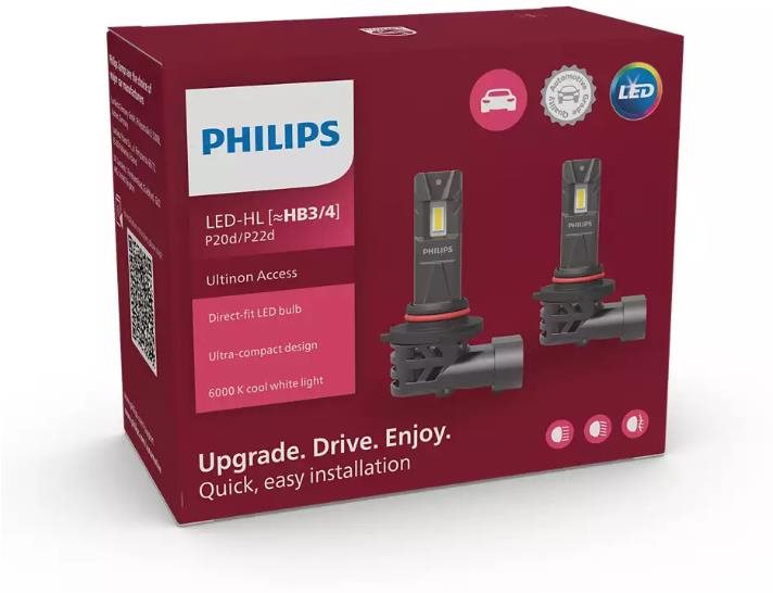 PHILIPS Ultinon Access 2500 HB3/HB4, 12 V LED autóizzó