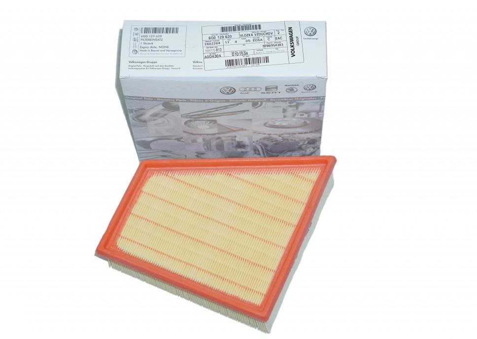 ŠKODA vložka vzduchového filtra 6Q0129620, originál Vzduchový filter