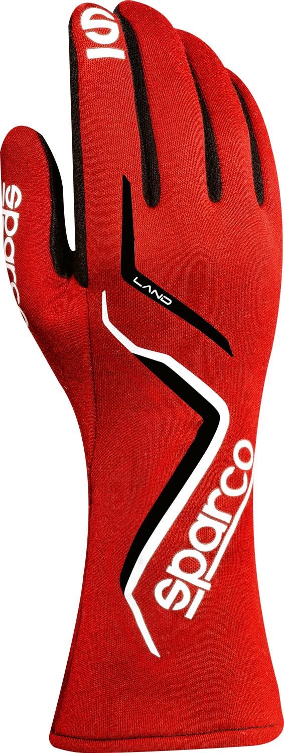 Sparco Land Pretekárske rukavice, homologácia FIA, farba červená,...