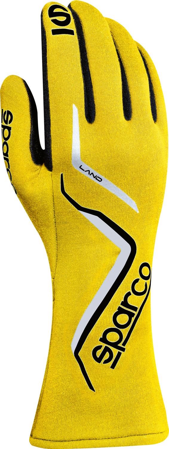 Sparco Land Pretekárske rukavice, homologácia FIA, farba žltá,...