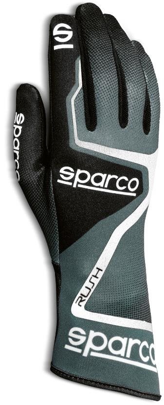 Sparco Rush Kartingové rukavice, farba sivo-biela, veľkosť 9...