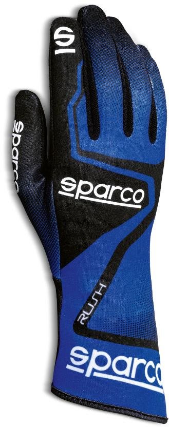 Sparco Rush Kartingové rukavice, farba tmavomodrá, veľkosť 11...