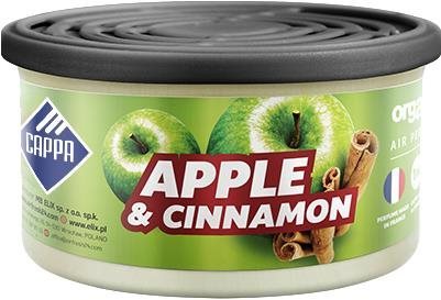 Cappa autovôňa Organic Apple & Cinnamon Vôňa do auta
