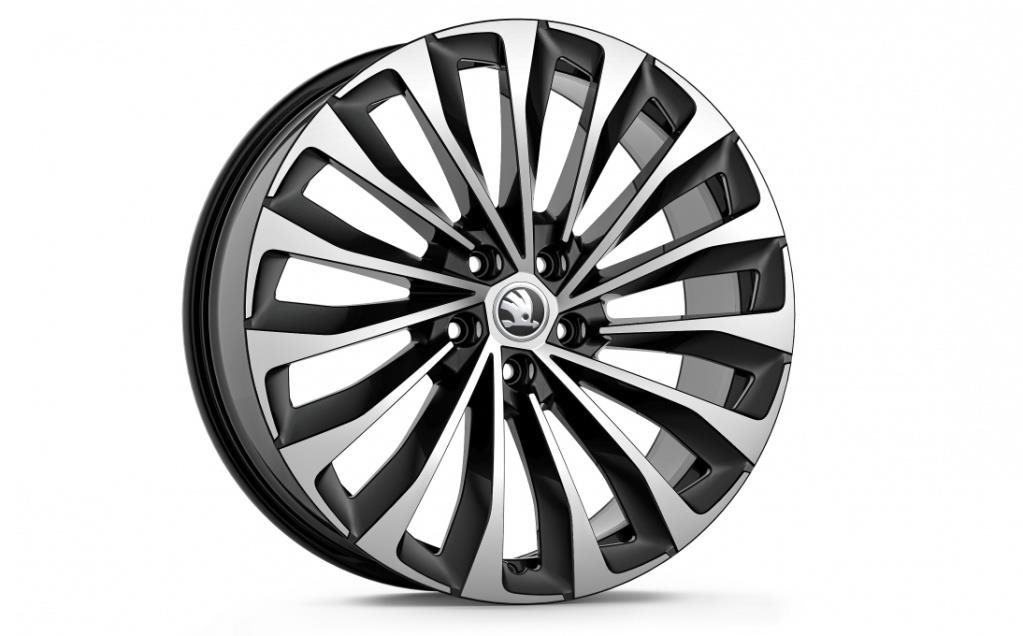 ŠKODA Asterion 20" na Enyaq čierna Alu disk