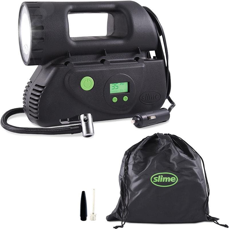 Slime Deluxe Digital Tyre Inflator digitálny kompresor 12 V s...