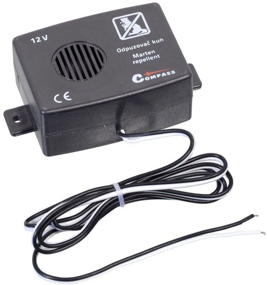 COMPASS - Odpudzovač kún elektronický, 12 V Plašič
