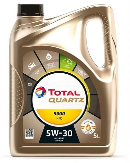 TOTAL QUARTZ 9000 FUTURE NFC 5W30 - 5 liter Motorový olej