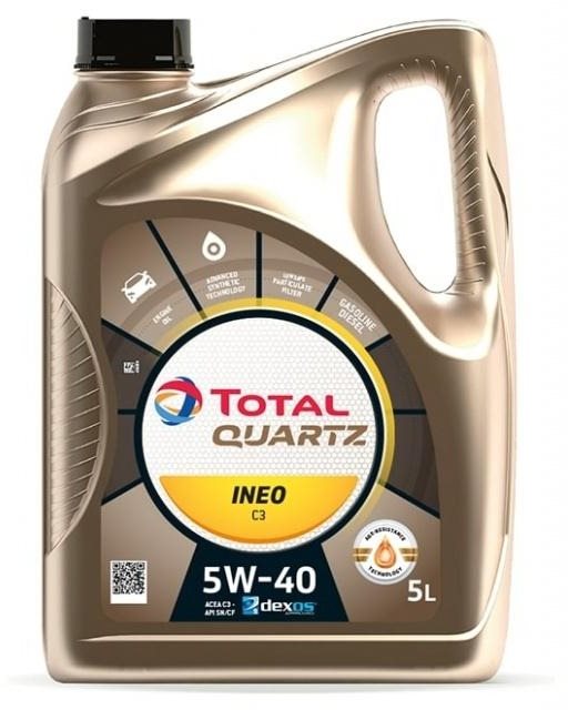 TOTAL QUARTZ INEO MC3 5W40 5 l Motorový olej