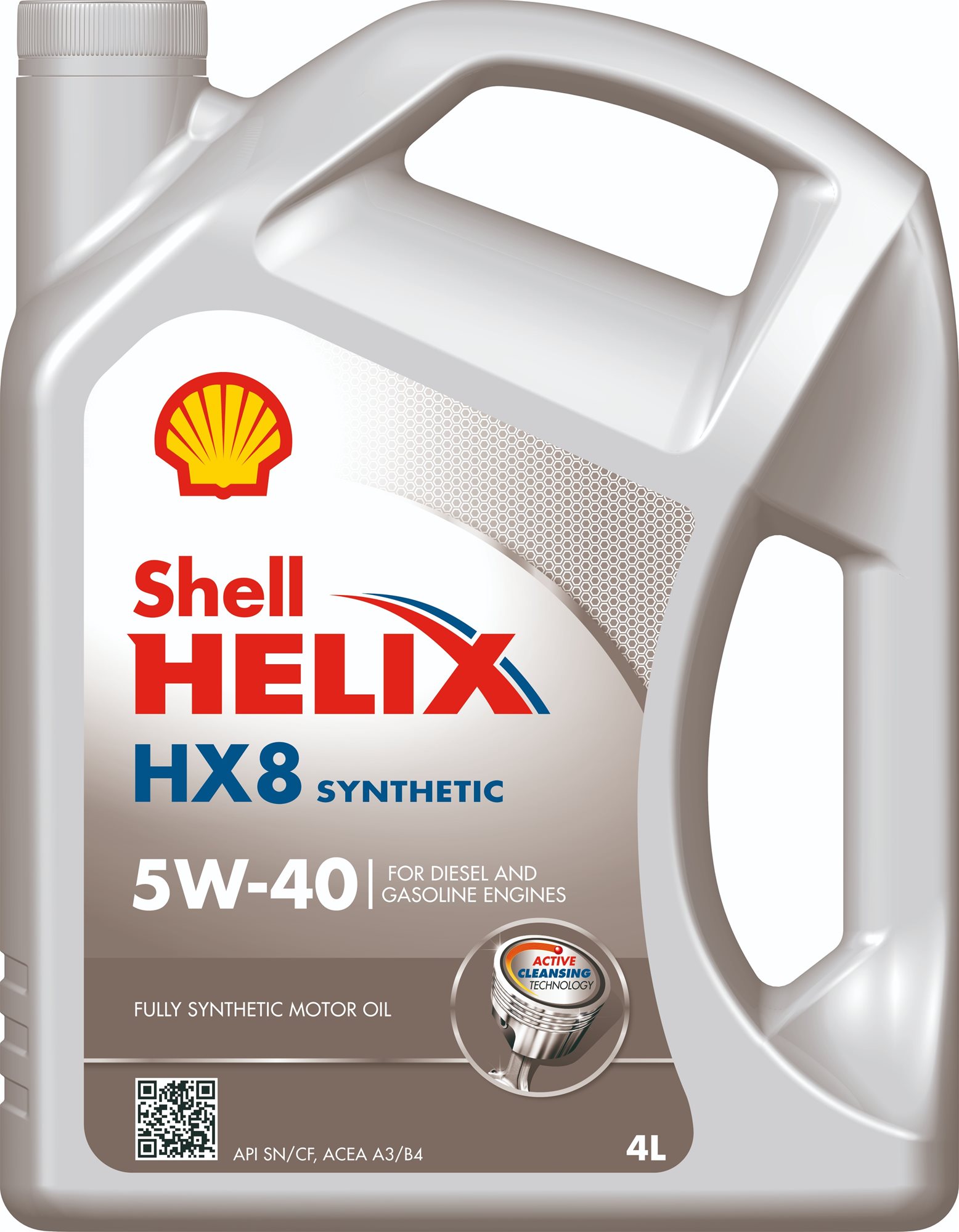 SHELL Helix HX8 Synthetic 5W-40 - 4 litre Motorový olej
