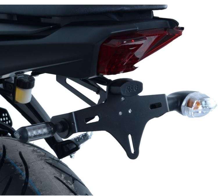 R & G Racing Držiak ŠPZ, Yamaha MT-07, čierny Držiak ŠPZ na motorku