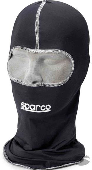 Sparco Basic Kartingová kukla, čierna Nehorľavá kukla