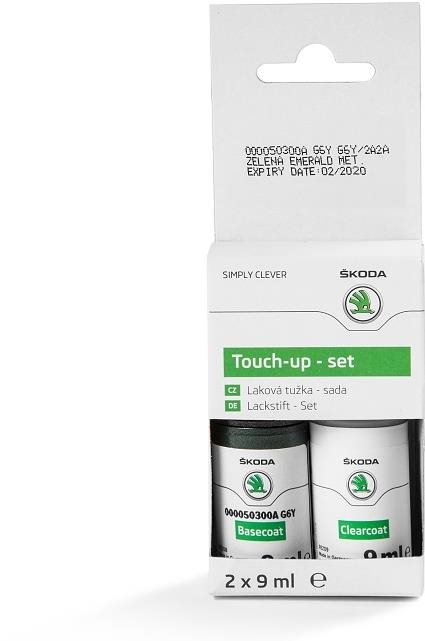 Škoda ceruzka laková zelená emerald metalíza Ceruzka na opravu laku
