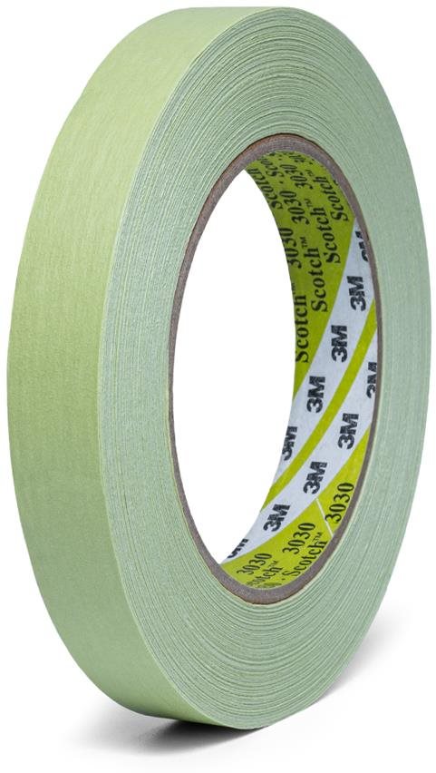 3M Vodoodolná Maskovacia páska 3030, zelená 18 mm × 50 m Lepiaca...