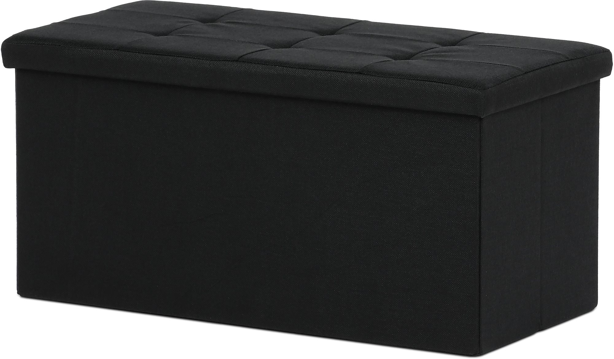 Autronic TAB, fekete, 76 x 38 cm Puff