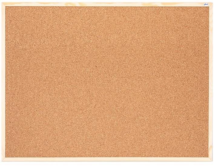 AVELI BASIC korková s dr. rámom 120 × 90 cm Nástenka