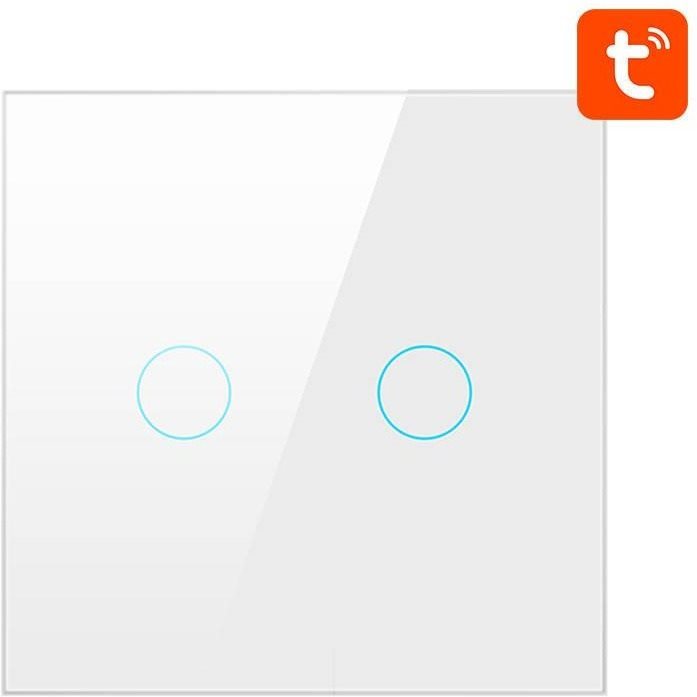 AVATTO ZTS02-EU Zigbee switch, biely (2-gang) Vypínač