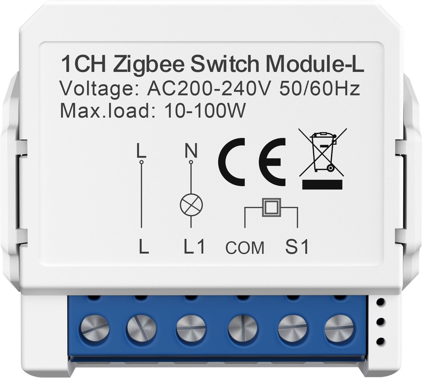 AVATTO LZWSM16 Zigbee (1-gang, No Neutral) Switch