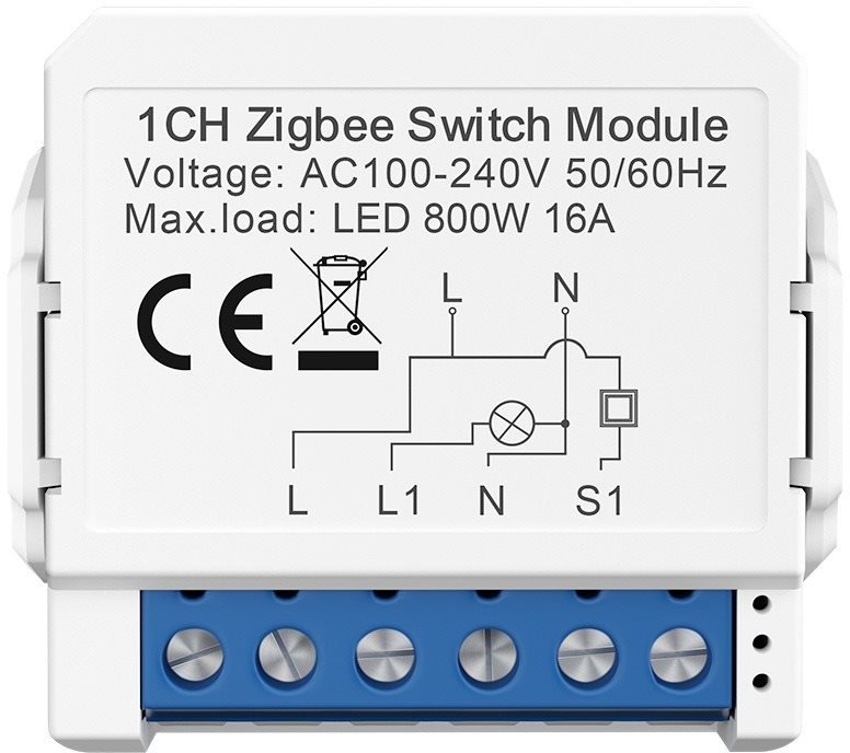 AVATTO ZWSM16 Zigbee (1-gang) Switch