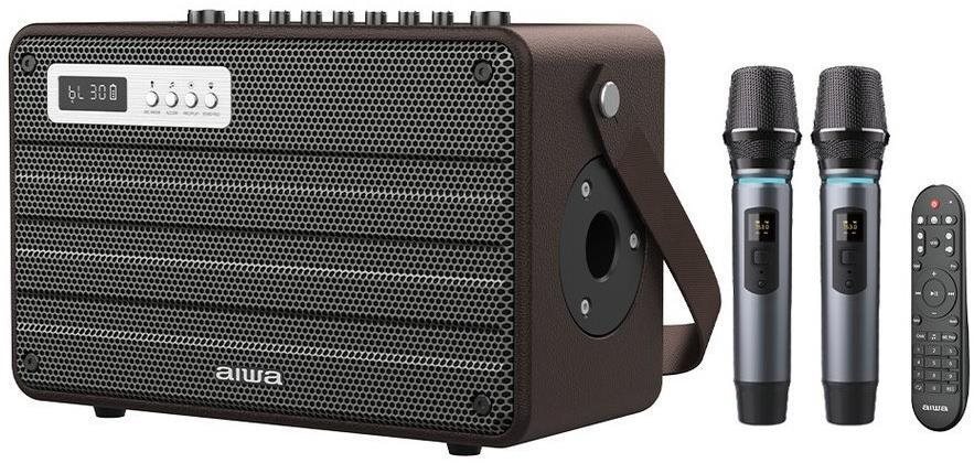 AIWA MI-X420 Enigma Lite brun Enceinte Bluetooth