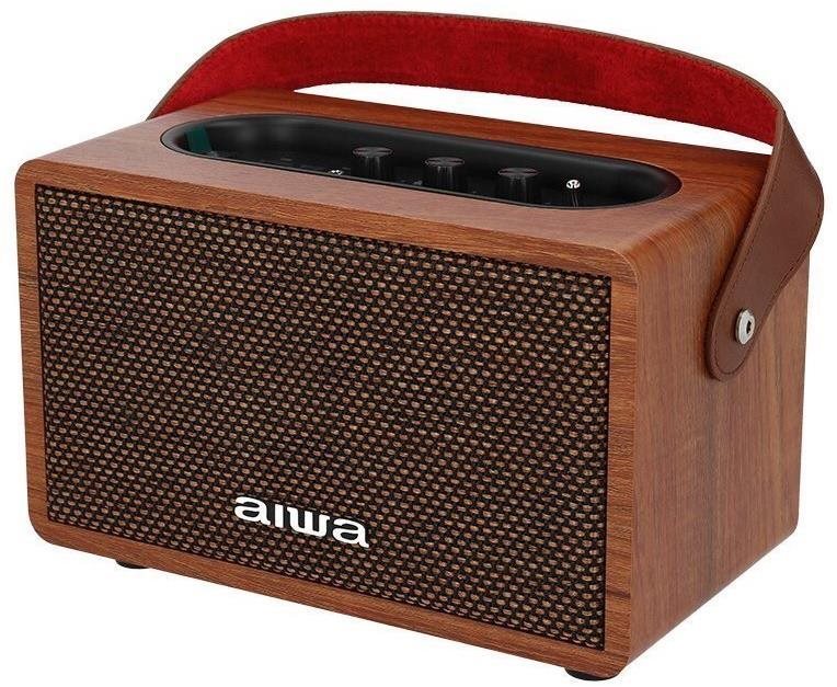 AIWA MI-X100 Retro brun Enceinte Bluetooth