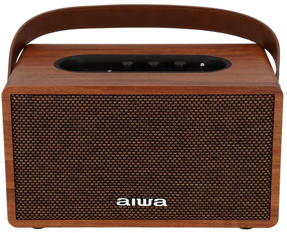 AIWA MI-X150 Retro Plus brun Enceinte Bluetooth